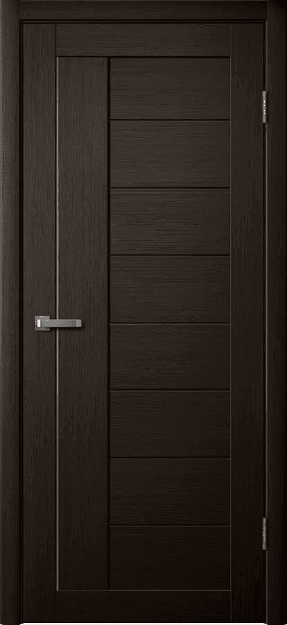 Дверь La Stella 201 дуб мокко / чёрный