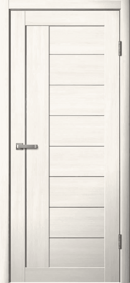 Дверь La Stella 201 ясень снежный / матовое стекло