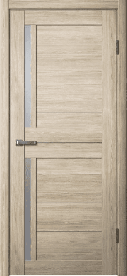 Входная дверь La Stella 202 ясень латте / матовое стекло