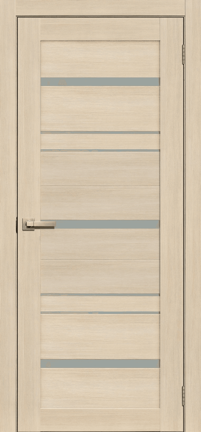 Дверь Lite Doors L12 ясень / матовое стекло