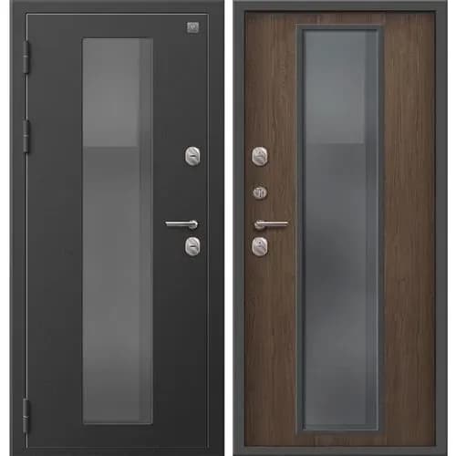 Дверь Т-1000  пепельный муар / миндаль