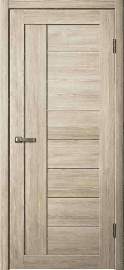 Входная дверь La Stella 201 ясень латте / матовое стекло