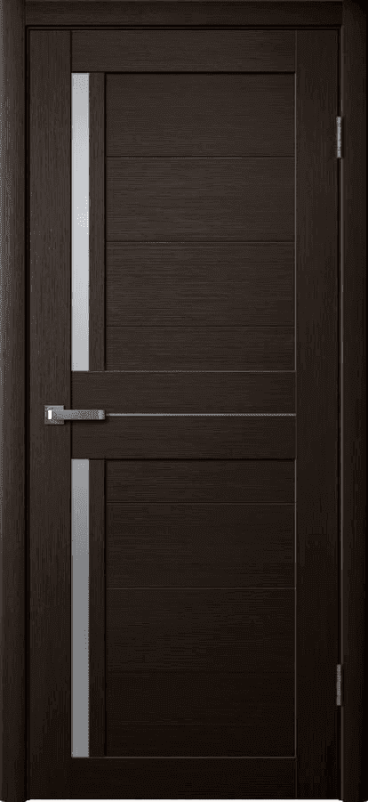 Входная дверь La Stella 202 дуб мокко / матовое стекло