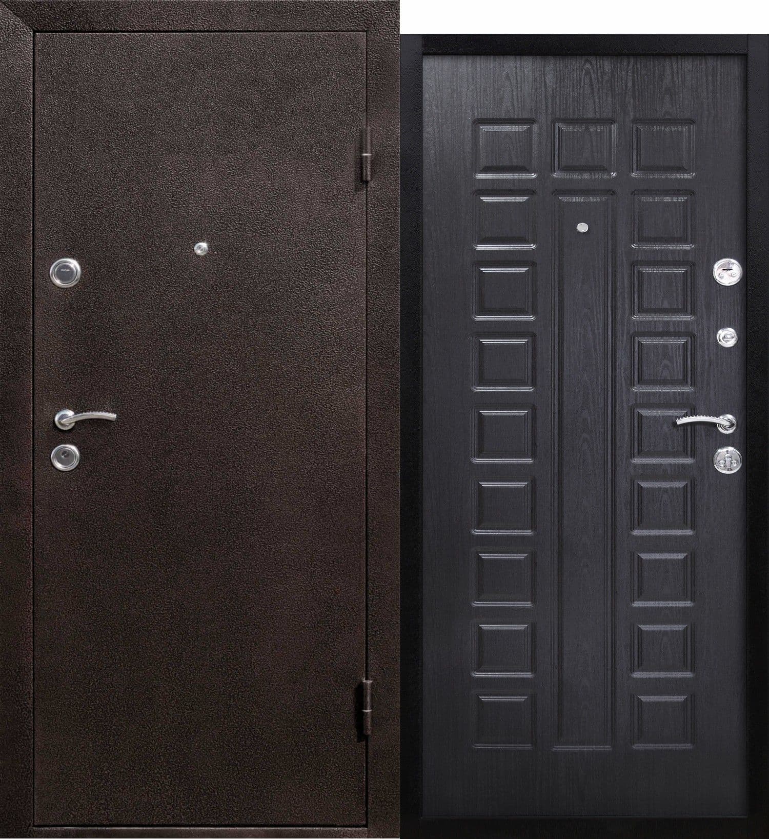 Входная дверь Йошкар антик медь / венге